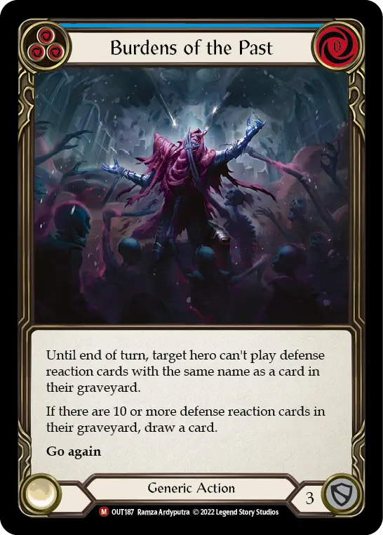 Burdens of the Past — Rainbow Foil