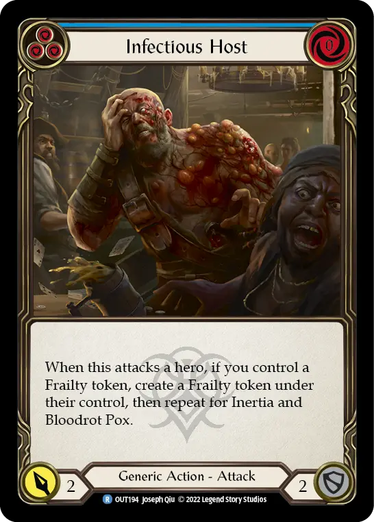 Infectious Host — Rainbow Foil