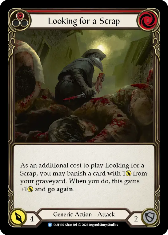 Looking for a Scrap — Rainbow Foil