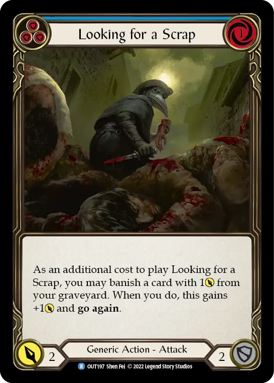 Looking for a Scrap — Rainbow Foil