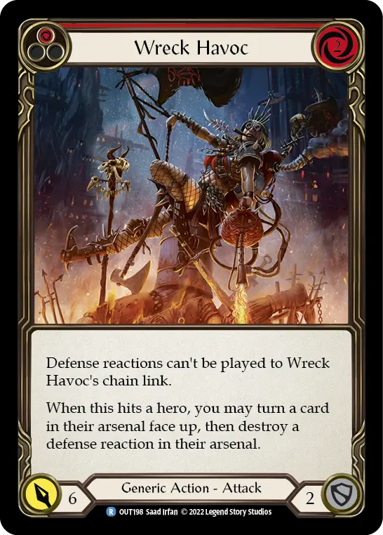 Wreck Havoc — Rainbow Foil