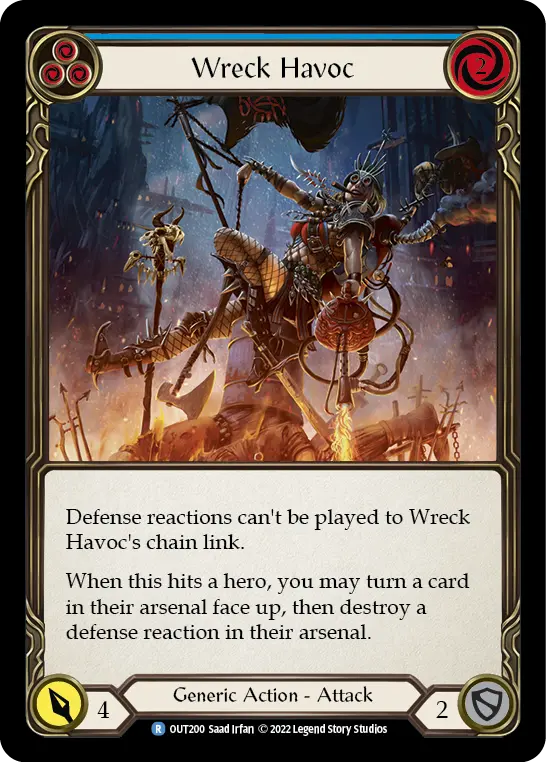 Wreck Havoc — Rainbow Foil