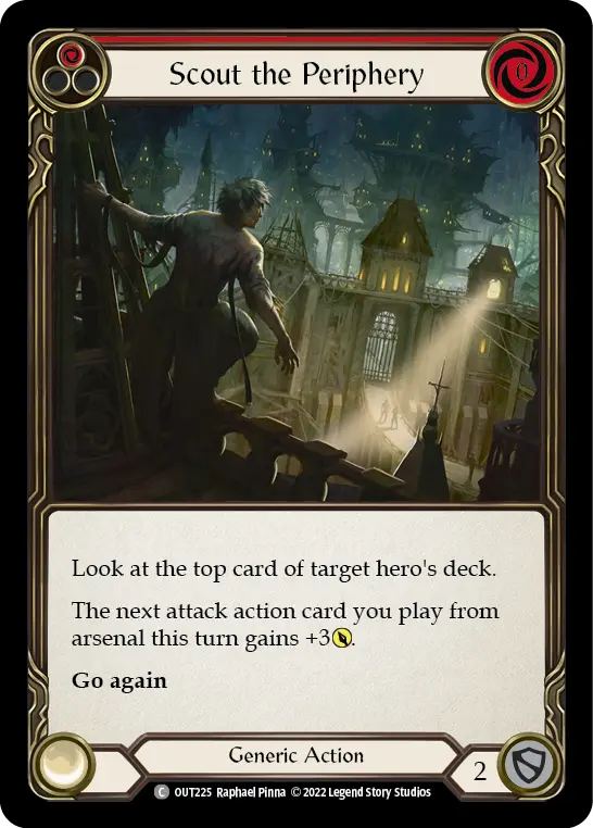 Scout the Periphery — Rainbow Foil
