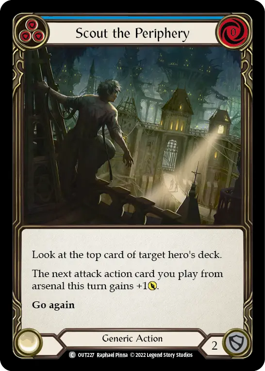 Scout the Periphery — Rainbow Foil
