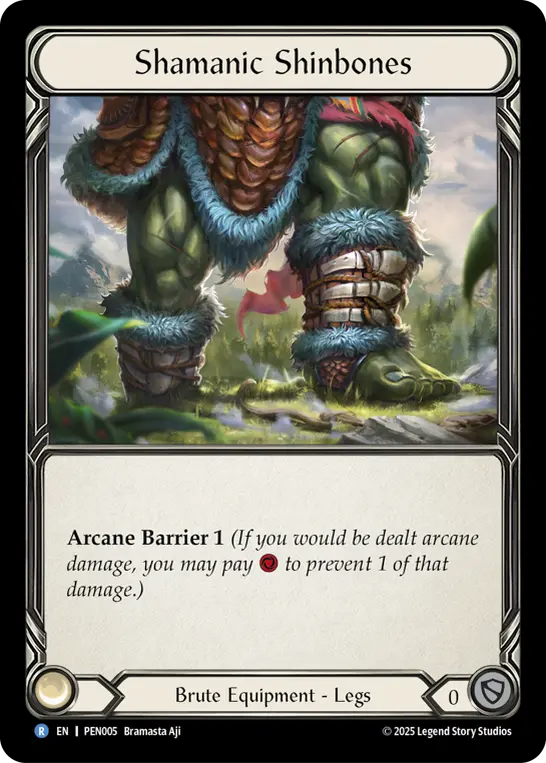 Shamanic Shinbones — Cold Foil