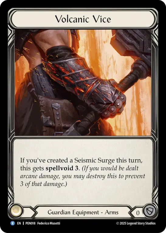 Volcanic Vice — Cold Foil