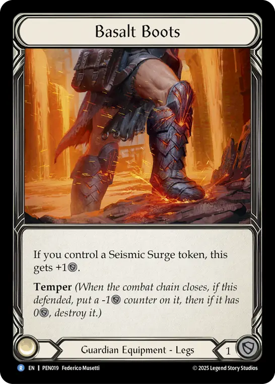 Basalt Boots — Cold Foil