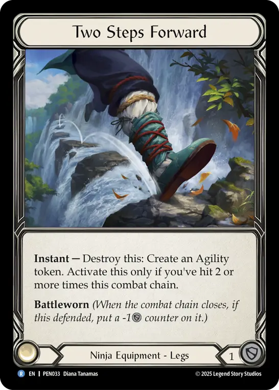 Two Steps Forward — Cold Foil