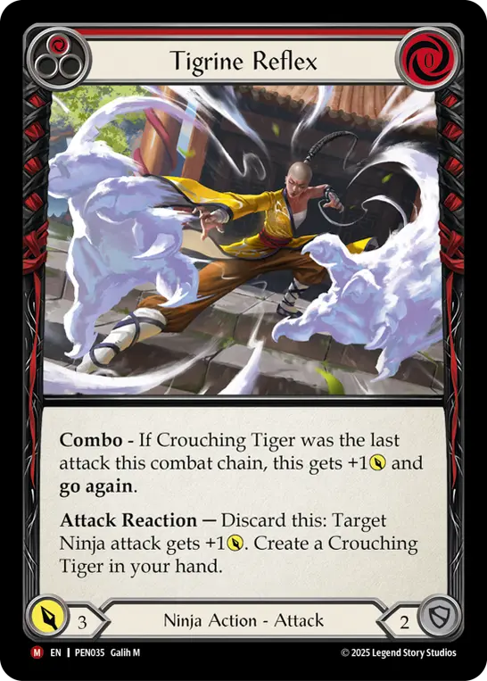 Tigrine Reflex — Rainbow Foil