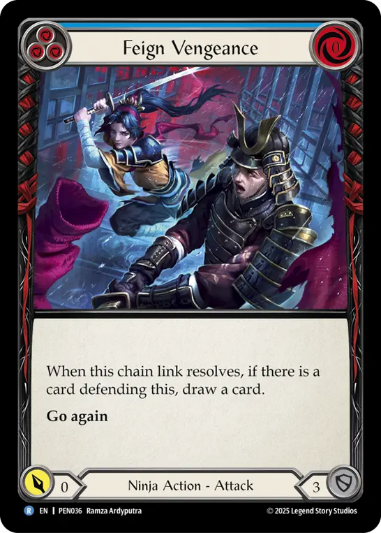 Feign Vengeance — Rainbow Foil