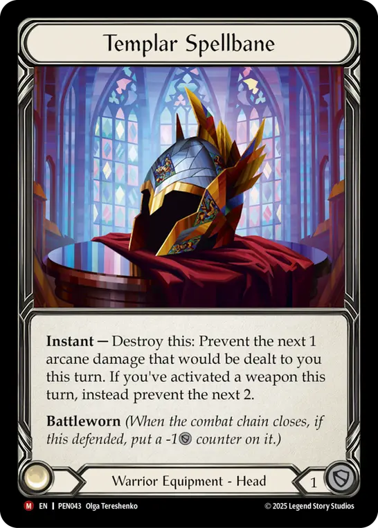 Templar Spellbane — Cold Foil