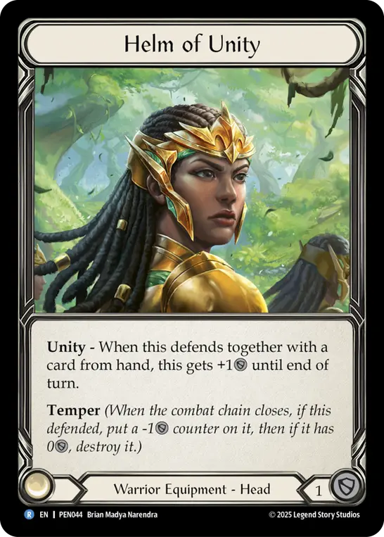 Helm of Unity — Cold Foil