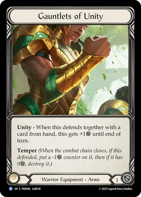 Gauntlets of Unity — Cold Foil