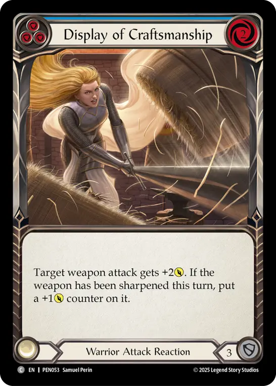 Display of Craftsmanship — Rainbow Foil