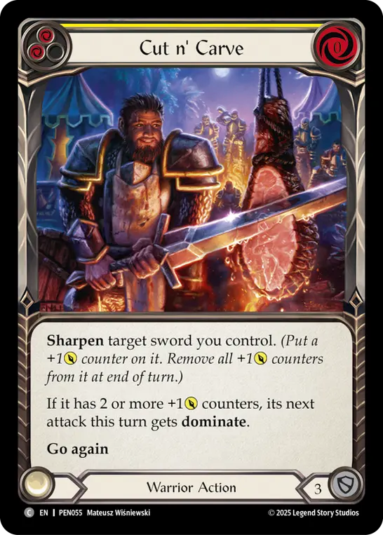 Cut n' Carve — Rainbow Foil