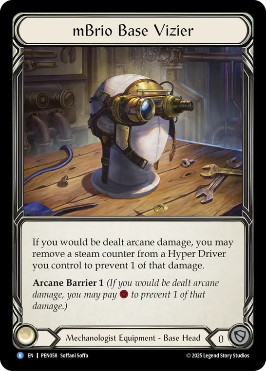 mBrio Base Vizier — Cold Foil