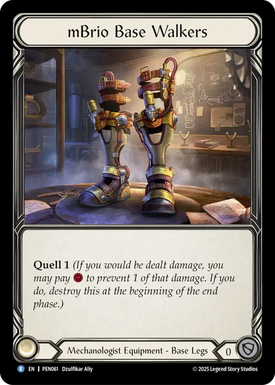 mBrio Base Walkers — Cold Foil