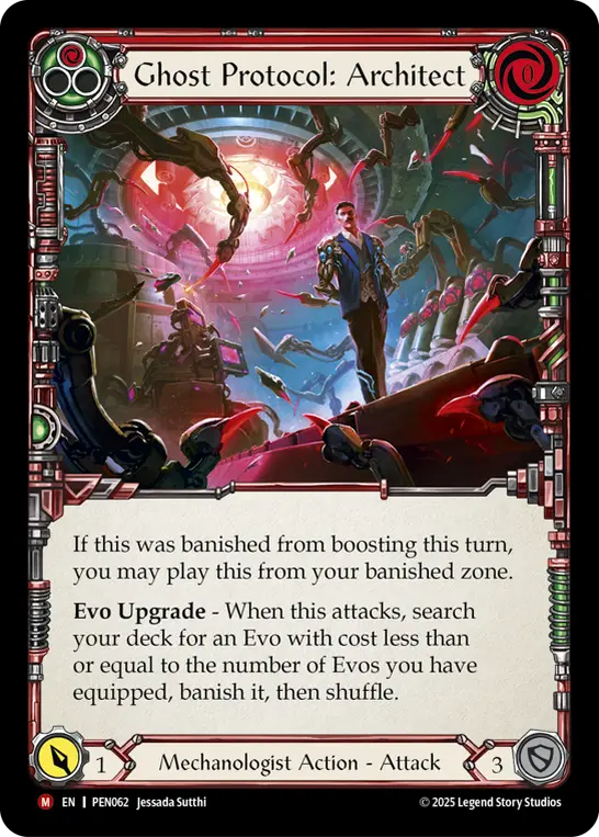 Ghost Protocol: Architect — Rainbow Foil