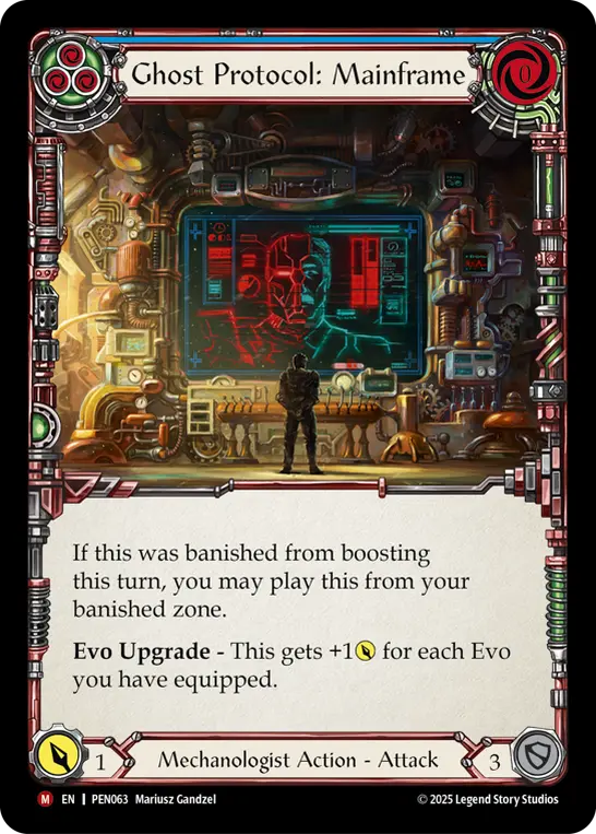 Ghost Protocol: Mainframe — Rainbow Foil