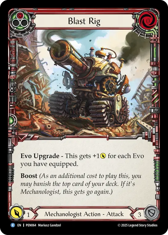 Blast Rig — Rainbow Foil
