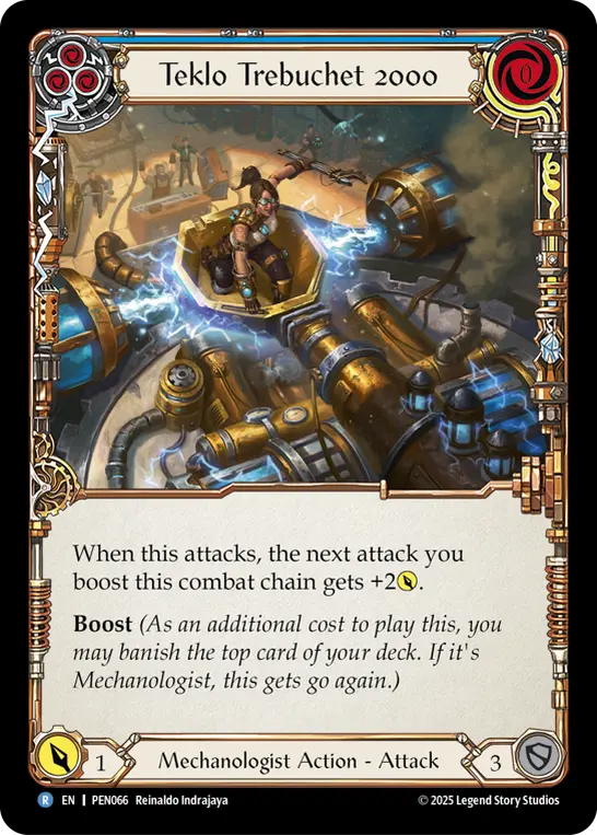 Card image of Teklo Trebuchet 2000 (Blue)