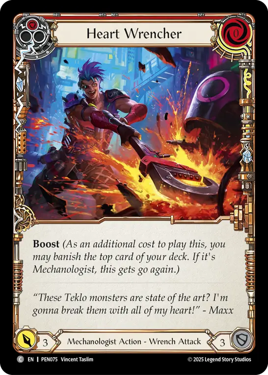 Heart Wrencher — Rainbow Foil