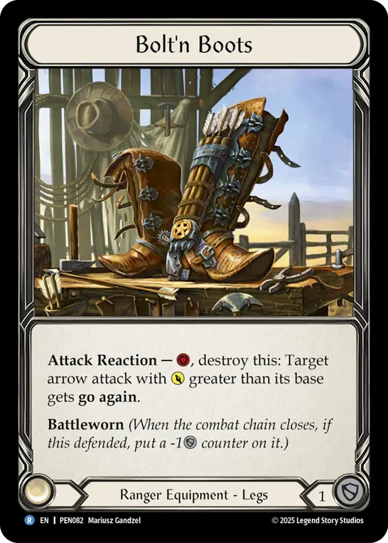 Bolt'n Boots — Cold Foil