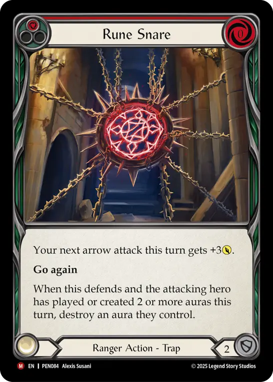 Rune Snare — Rainbow Foil