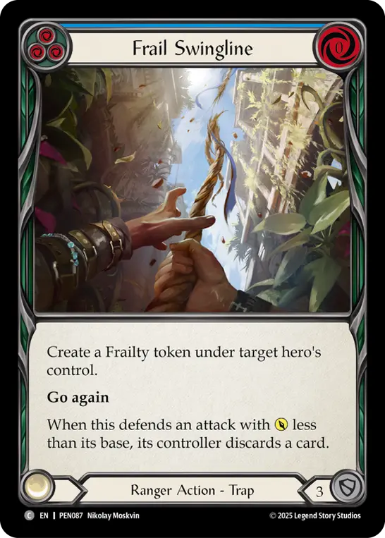 Frail Swingline — Rainbow Foil