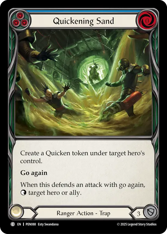 Quickening Sand — Rainbow Foil