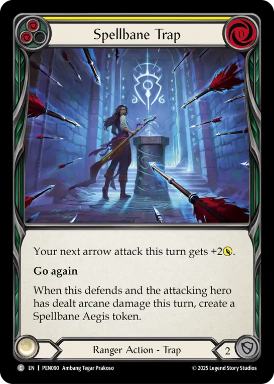 Spellbane Trap — Rainbow Foil