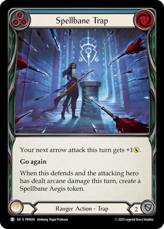 Spellbane Trap — Rainbow Foil