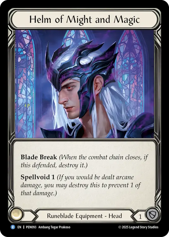 Helm of Might and Magic — Cold Foil