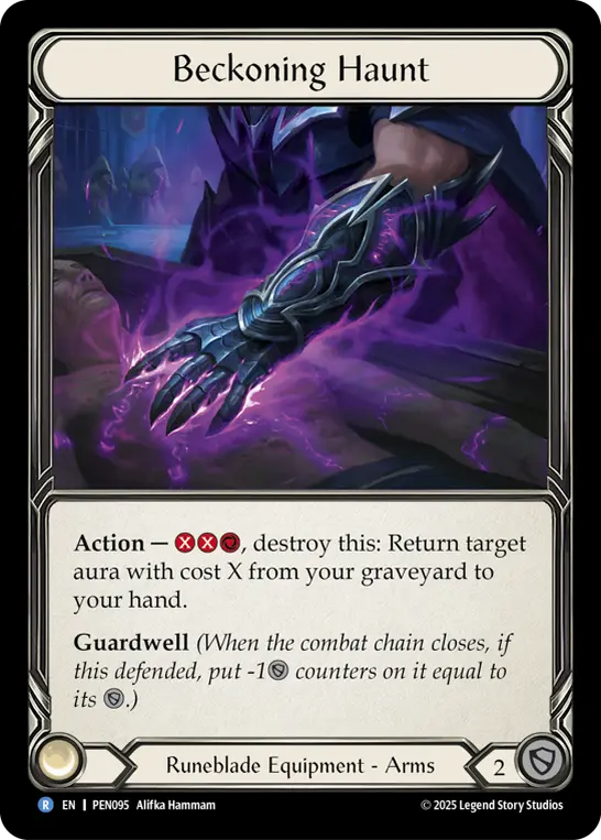 Beckoning Haunt — Cold Foil