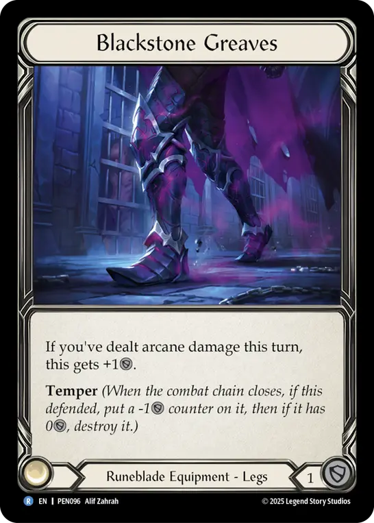 Blackstone Greaves — Cold Foil