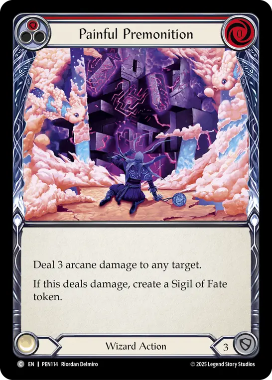Painful Premonition — Rainbow Foil