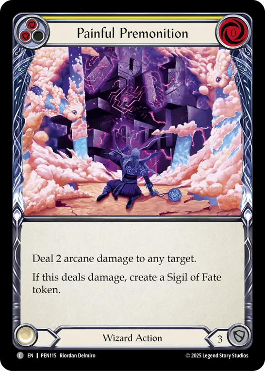 Painful Premonition — Rainbow Foil