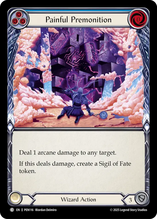 Painful Premonition — Rainbow Foil