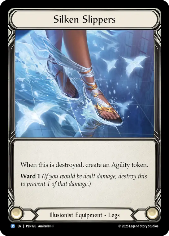 Silken Slippers — Cold Foil