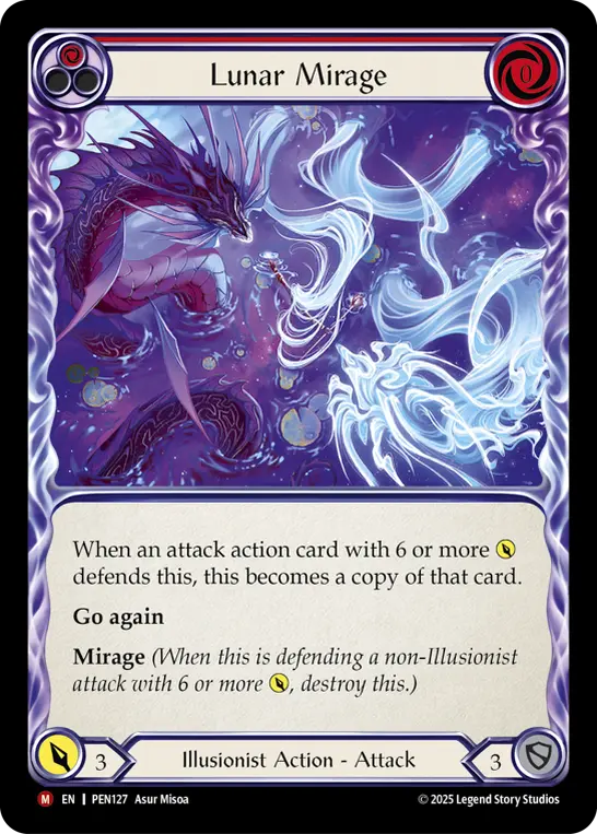 Lunar Mirage — Rainbow Foil
