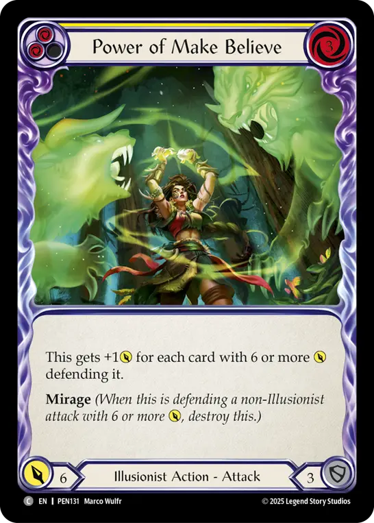 Power of Make Believe — Rainbow Foil