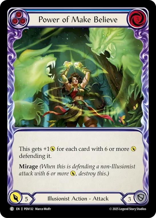 Power of Make Believe — Rainbow Foil