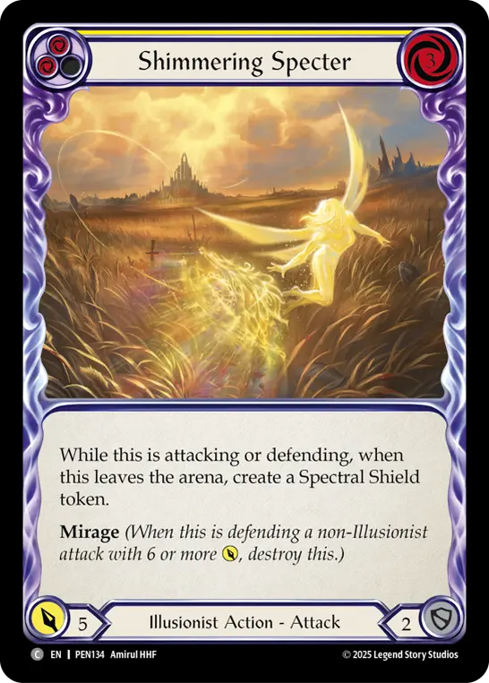 Shimmering Specter — Rainbow Foil