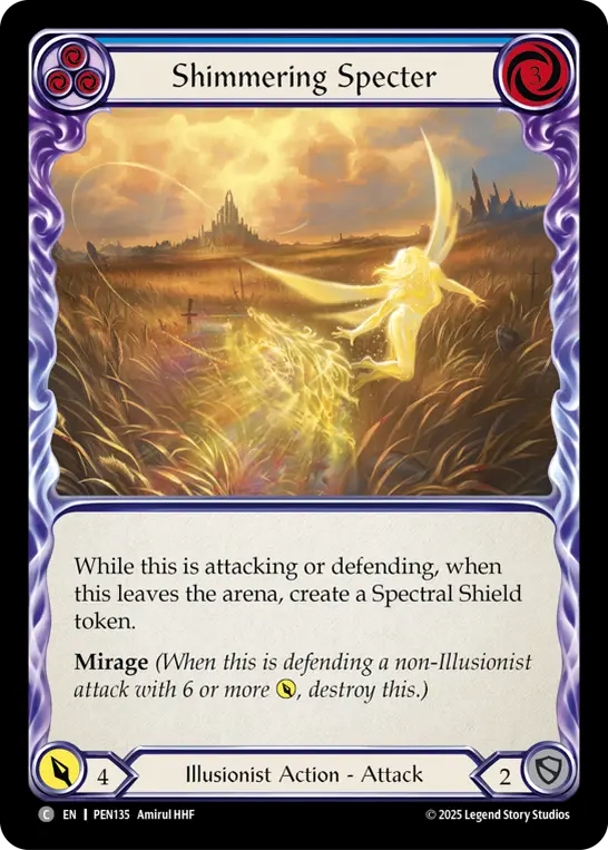 Shimmering Specter — Rainbow Foil