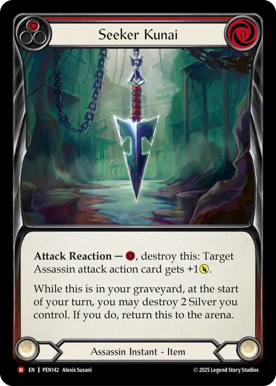 Seeker Kunai — Rainbow Foil