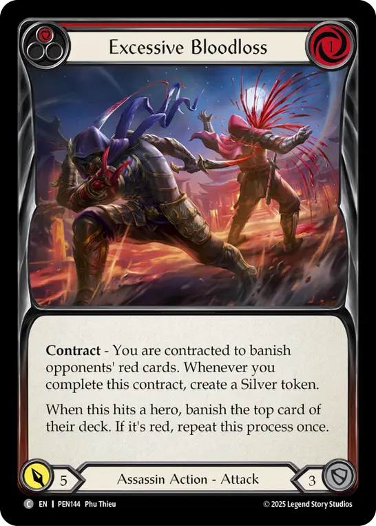 Excessive Bloodloss — Rainbow Foil