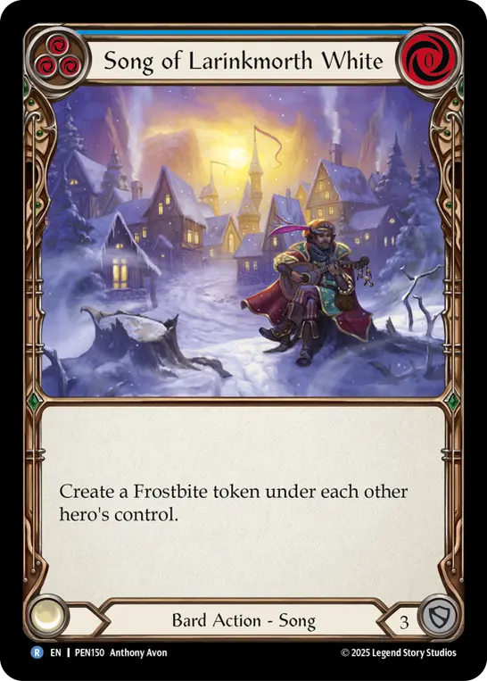 Song of Larinkmorth White — Rainbow Foil