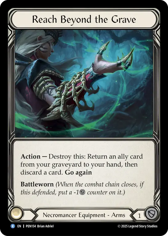 Reach Beyond the Grave — Cold Foil