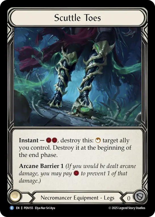 Scuttle Toes — Cold Foil