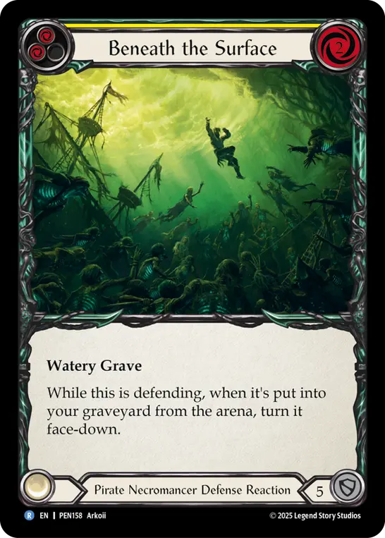 Beneath the Surface — Rainbow Foil